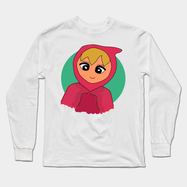 red riding hood Long Sleeve T-Shirt by Heartfeltarts